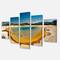 Designart - Yellowstone Heat Pool Panorama - Landscape Print Wall Artwork